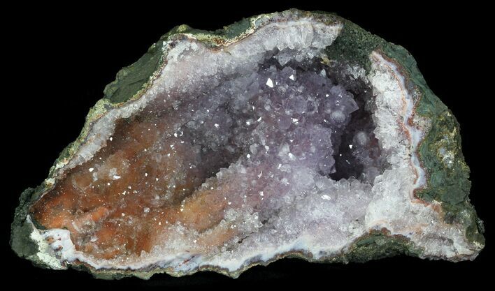Beautiful Quartz Perimorph (Stalactitic) Geode - Morocco #32023